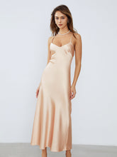 Camille Satin Slip Long Dress